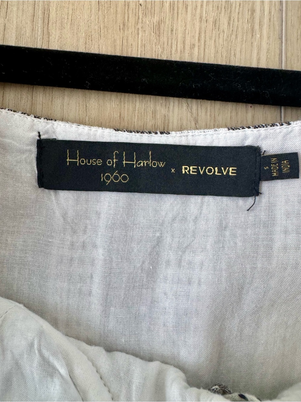 House of Harlow 1960 x Revolve Nadia Maxi Dress Stripe Lace Up S Boho EUC - Picture 3 of 15
